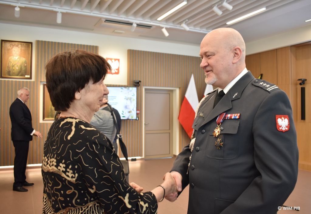 Marek Rękas podczas spotkania wielkanocnego.