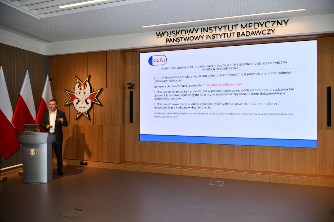 XVI Zgromadzenie Ogólne Polskiej Sieci Badań Klinicznych. Prelegent podczas konferencji.