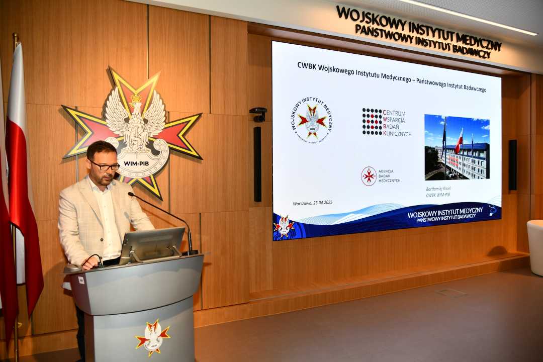 XVI Zgromadzenie Ogólne Polskiej Sieci Badań Klinicznych. Prelegent podczas konferencji.