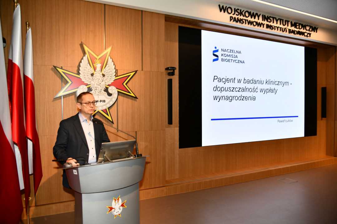 XVI Zgromadzenie Ogólne Polskiej Sieci Badań Klinicznych. Prelegent podczas konferencji.