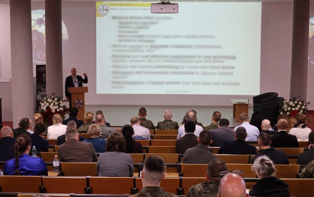 Dr n. med. Justyna Towarek na warsztatach NATO Medical Lessons Learned Workshop