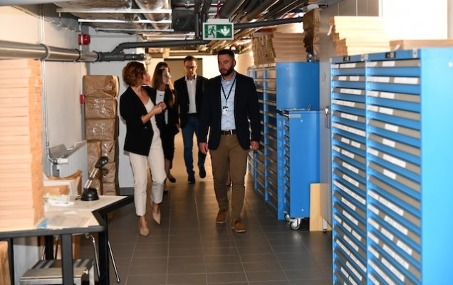 Wizyta studyjna delegacji 5. Wojskowego Szpitala Klinicznego w Krakowie w WIM-PIB
