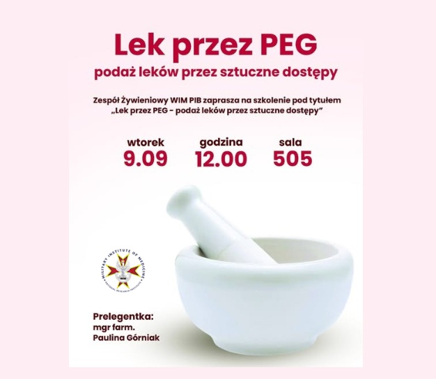 Lek przez peg plakat.