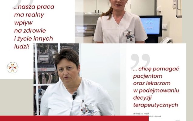 Agnieszka Kosek obok napis 