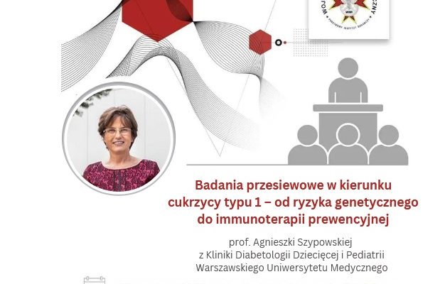 Plakat reklamowy wykładu.