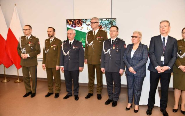 Członkowie dyrekcji Wojskowego Instytutu Medycznego.