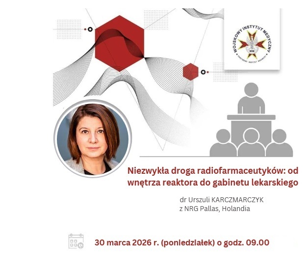 Plakat ze zdjęciem Urszuli Karczmarczyk.