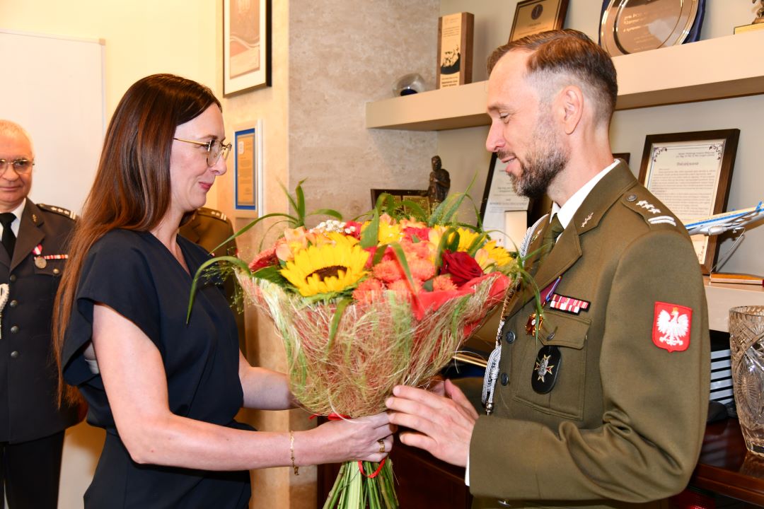 Pożegnanie z mundurem Artur Bachta