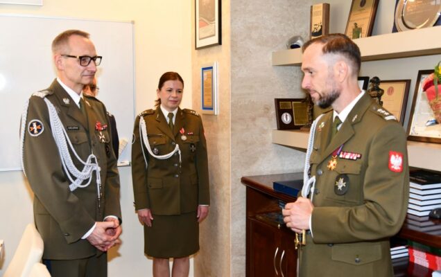 Pożegnanie z mundurem Artur Bachta
